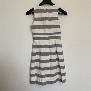 J.Crew Striped Sleeveless‎ Dress 00